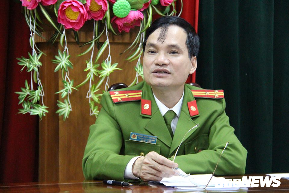 Thượng tá Hoàng Nghĩa Phương, Phó Thủ trưởng Cơ quan cảnh sát điều tra Công an Nghệ An.