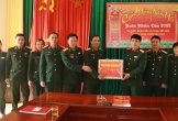 Chỉ huy trưởng Bộ CHQS tỉnh kiểm tra, chúc Tết các đơn vị quân đội trên địa bàn huyện Nam Đàn