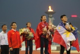 Phó Thủ tướng Vũ Đức Đam trao HCV SEA Games cho Nguyễn Thị Oanh