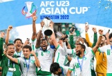 Thắng Uzbekistan 2 - 0, Saudi Arabia vô địch Cúp bóng đá U23 châu Á 2022