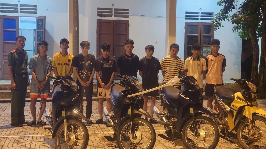 Kịp thời ngăn chặn 02 nhóm thanh thiếu niên đánh nhau vì mâu thuẫn trên mạng xã hội
