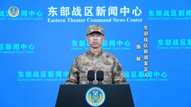 Trung Quốc điều lục quân, hải quân, không quân và lực lượng tên lửa tập trận lớn quanh Đài Loan