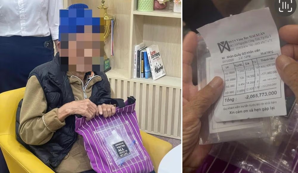 Ngăn chặn kịp thời cụ bà 80 tuổi bán vàng chuyển 2 tỷ đồng cho đối tượng lừa đảo