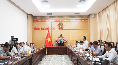UBND tỉnh làm việc với đoàn công tác của Ngân hàng Thế giới