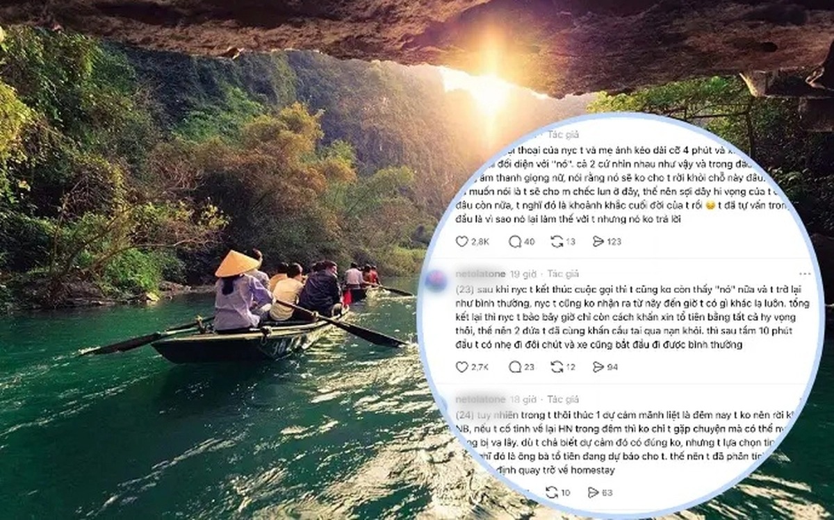 Cô gái chia sẻ gặp hiện tượng