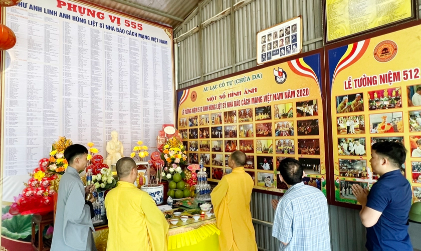 Lễ tưởng niệm 555 anh linh liệt sĩ nhà báo