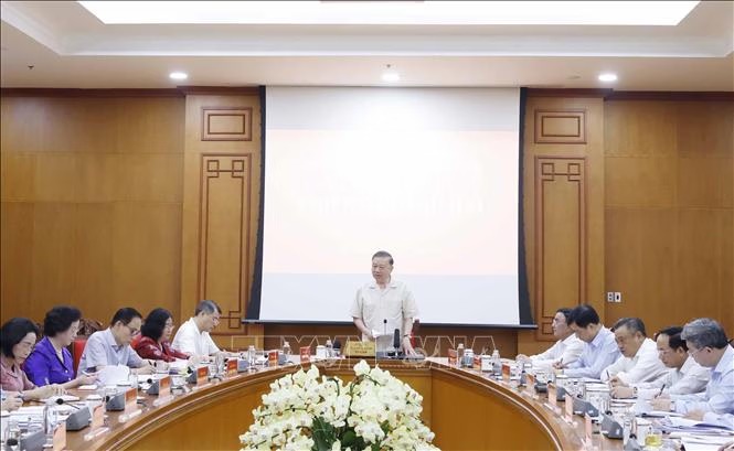 Tổng Bí thư, Chủ tịch nước Tô Lâm: Xác lập văn hóa là nền tảng tinh thần của xã hội, là trụ cột của phát triển, động lực tăng trưởng mới