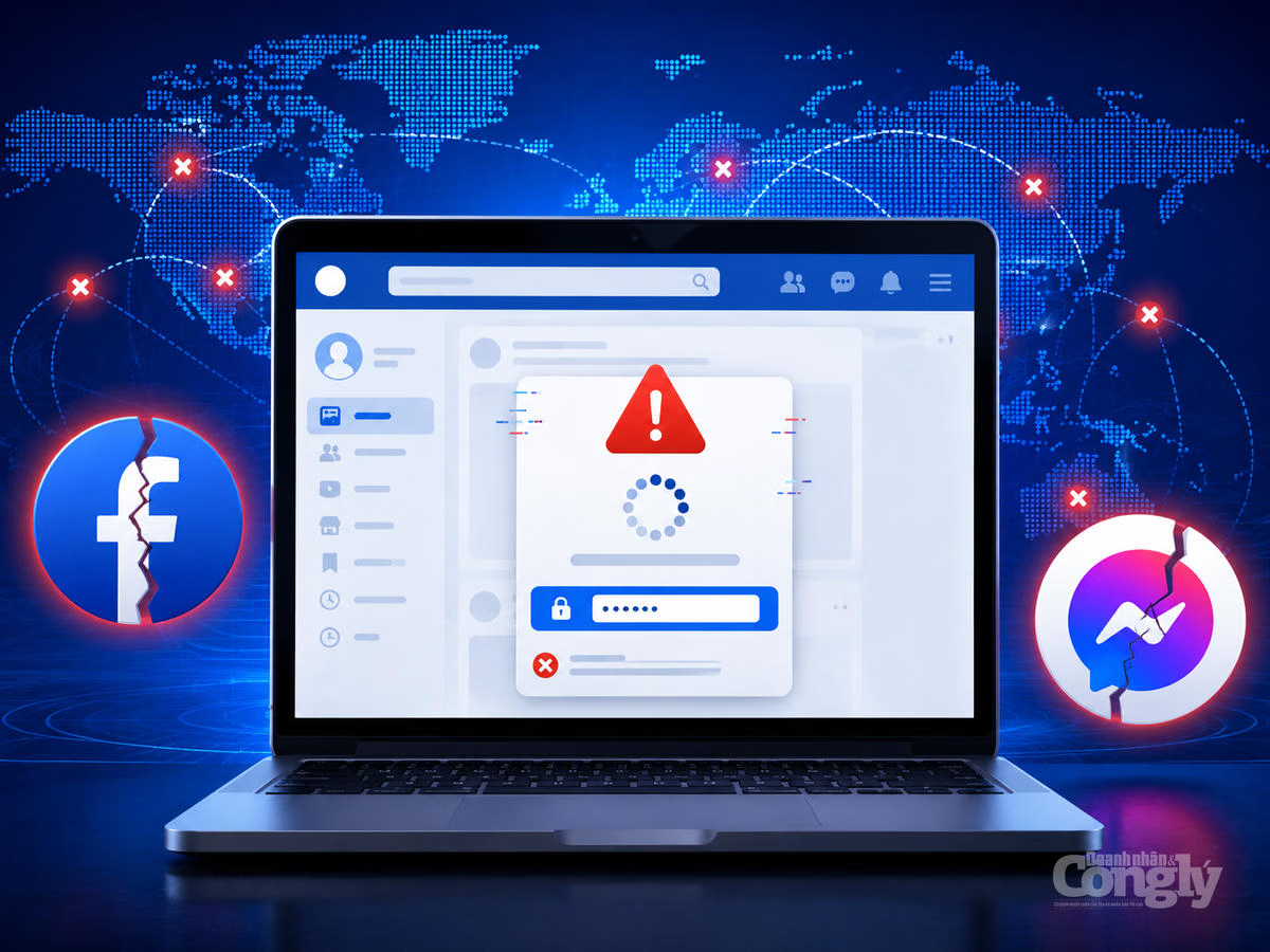 Facebook, Messenger gặp sự cố diện rộng, bản web bị ảnh hưởng nặng