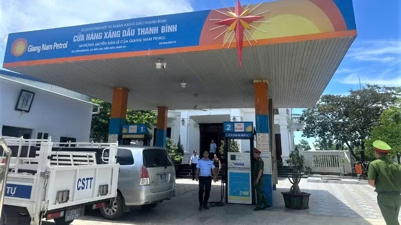Nghệ An: Một doanh nghiệp tư nhân xăng dầu bị xử phạt về hành vi tự ý điều chỉnh giá