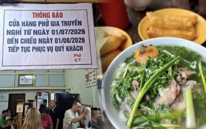 Hà Nội có quán phở năm nào cũng đều đặn đóng cửa 2 tháng để đi chơi: Khách quen nói
