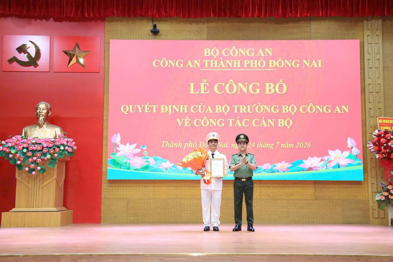Tân Phó Giám đốc Công an TP Đồng Nai nhận quyết định biệt phái ngay sau khi nhận chức