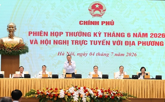 Tổng Bí thư, Chủ tịch nước Tô Lâm dự Phiên họp Chính phủ thường kỳ tháng 6/2026