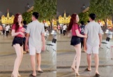 Lâm Khánh Chi đi chơi với chàng trai trẻ, mặc quần ngắn lấp ló vòng 3, CĐM phản ứng ngược đời