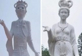 Tượng tiên nữ đầu tư gần 270 triệu đồng gây sốt vì 'xấu đau đớn'