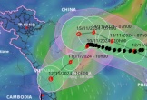 Bão Toraji tăng cấp, giật tới cấp 16 và đang tiến nhanh vào Biển Đông