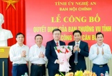 Ông Võ Minh Thế làm Phó Trưởng ban Nội chính Tỉnh ủy Nghệ An