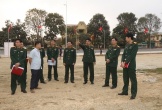 Bộ Chỉ huy Quân sự tỉnh kiểm tra công tác chuẩn bị Lễ giao nhận quân tại các huyện Nam Đàn và Đô Lương
