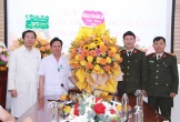 Lãnh đạo Công an tỉnh chúc mừng ngày Thầy thuốc Việt Nam