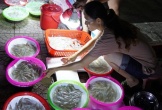 Chợ đêm chỉ bán mực nháy ở Nghệ An