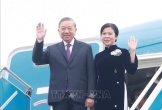 Tổng Bí thư Tô Lâm và Phu nhân lên đường thăm cấp Nhà nước tới Lào