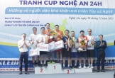 Giải Pickleball “Xuân Yêu Thương” lần thứ nhất năm 2025 tranh cup Nghệ An 24h khép lại với nhiều cảm xúc