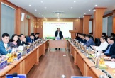 Chủ tịch UBND tỉnh Lê Hồng Vinh làm việc với Sở Y tế