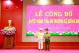 Trao Quyết định nghỉ công tác hưởng chế độ hưu trí đối với Đại tá Lê Văn Thái, Phó Giám đốc Công an tỉnh