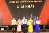 34 tác phẩm đạt giải Báo chí Nghệ An năm 2024