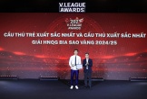 Hoàng Đức rớt giá dù ẵm giải Cầu thủ xuất sắc nhất giải Hạng nhất