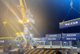 Chuyến vận tải container đầu tiên Hải Phòng-Vũng Áng
