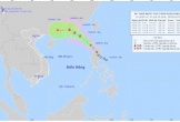 Áp thấp nhiệt đới đi vào Biển Đông giật cấp 9, có khả năng mạnh lên thành bão