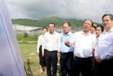 Phó Chủ tịch Thường trực UBND tỉnh Bùi Thanh An kiểm tra tiến độ thực hiện dự án Khu công nghiệp Hoàng Mai I và Hoàng Mai II
