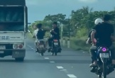 Sau clip 56 giây, công an xác định được nhóm thanh thiếu niên có hành động nguy hiểm