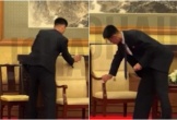 Nhân viên Triều Tiên cẩn thận thu dọn phòng họp của ông Kim Jong-un ở Bắc Kinh