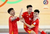 Tuyển futsal Việt Nam có chiến thắng thứ 2 liên tiếp tại giải châu Á