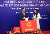Thủ tướng bỏ phiếu bầu cử ĐBQH khóa XVI và HĐND các cấp nhiệm kỳ 2026–2031