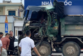 Ba ô tô tông liên hoàn trên quốc lộ 1, tài xế chết trong cabin
