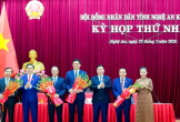 Các chức danh lãnh đạo chủ chốt của HĐND và UBND tỉnh Nghệ An nhiệm kỳ 2026-2031