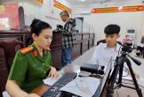 Công an xã Đại Đồng tích cực cấp căn cước công dân