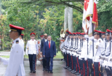 Tổng thống Singapore chủ trì lễ đón Tổng Bí thư, Chủ tịch nước Tô Lâm