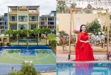 Biệt thự 1000m2, 10 phòng ngủ, có cả sân bóng rổ của nữ NSƯT, trưởng khoa thanh nhạc đình đám