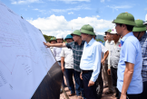 Phó Chủ tịch UBND tỉnh Thái Văn Thành kiểm tra hiện trường xây dựng các trường Phổ thông nội trú liên cấp tại các xã: Nhôn Mai, Tri Lễ, Quế Phong