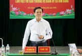 Chủ tịch UBND tỉnh làm việc với Ban Thường vụ Đảng ủy xã Kim Bảng về tình hình thực hiện dự án đường bộ cao tốc Vinh – Thanh Thủy