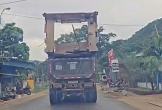 CSGT Nghệ An: Xử lý nghiêm xe tải chở hàng cao 